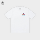 Palace Tri-Ferg Colour Blur T-Shirt White