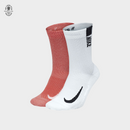 Nike Multiplier Running No-Show Socks (2 Pairs)