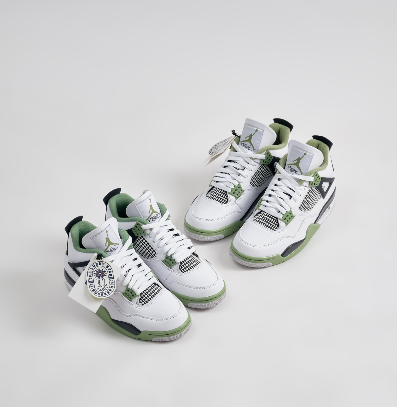 Jordan 4 Retro-Seafoam (Women's)