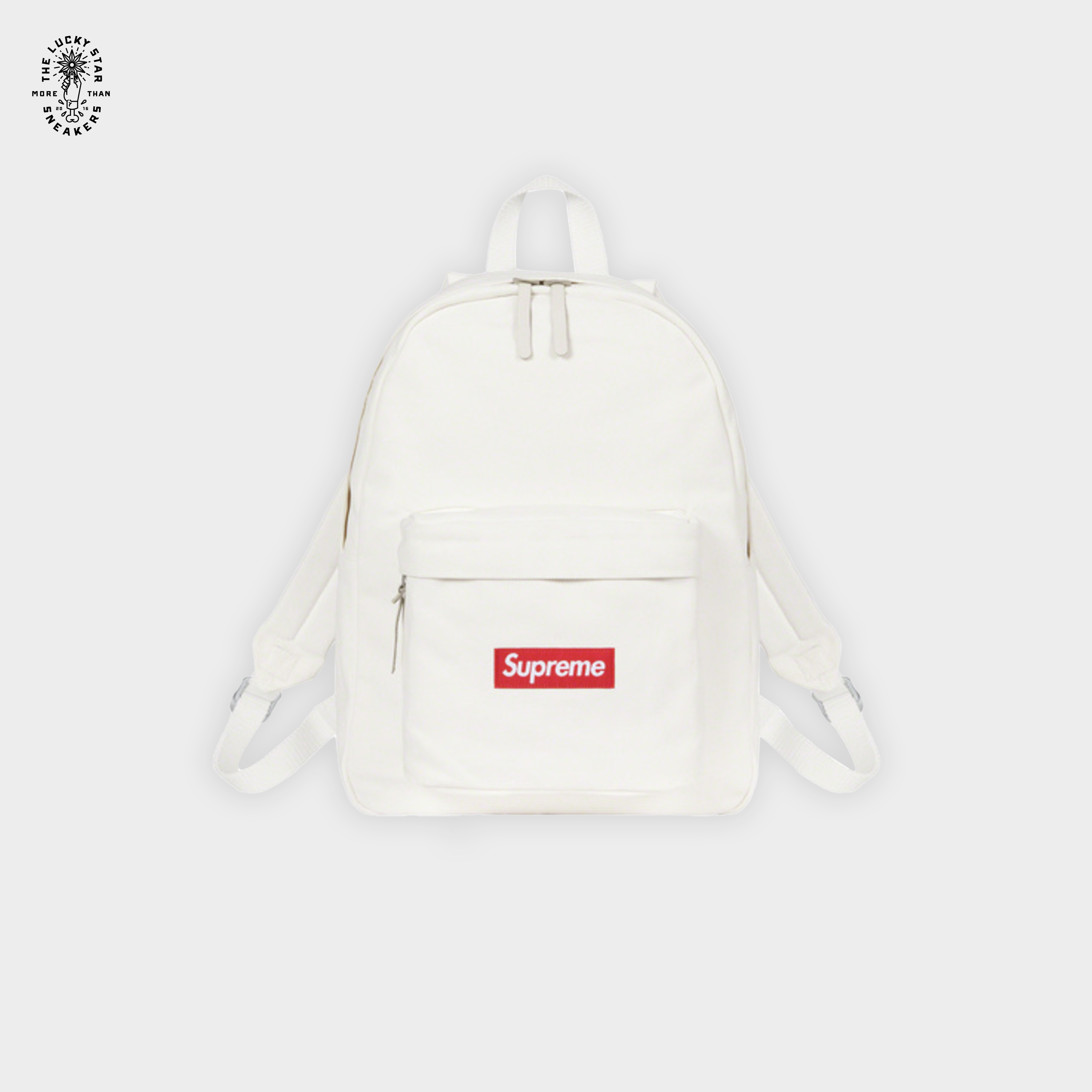 Supreme Canvas Backpack White - OS