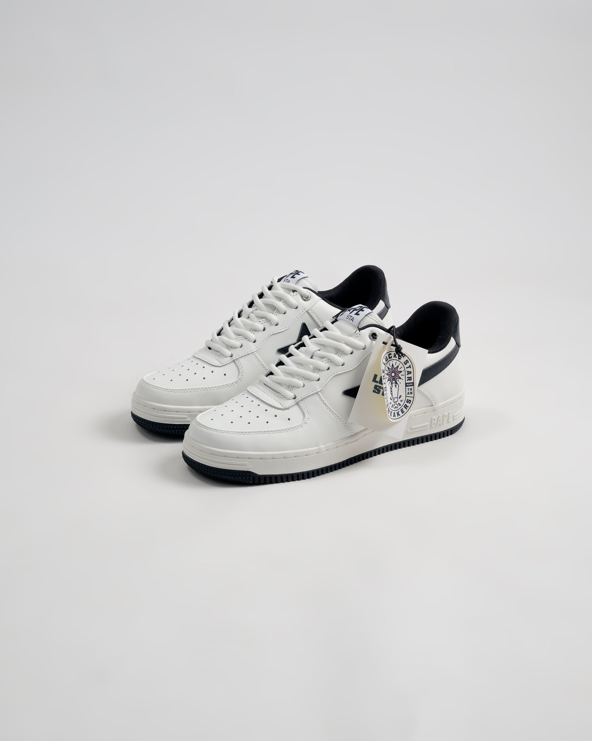 A Bathing Ape Bape Sta JJJJound-White Navy