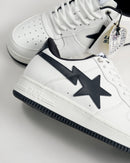 A Bathing Ape Bape Sta JJJJound-White Navy