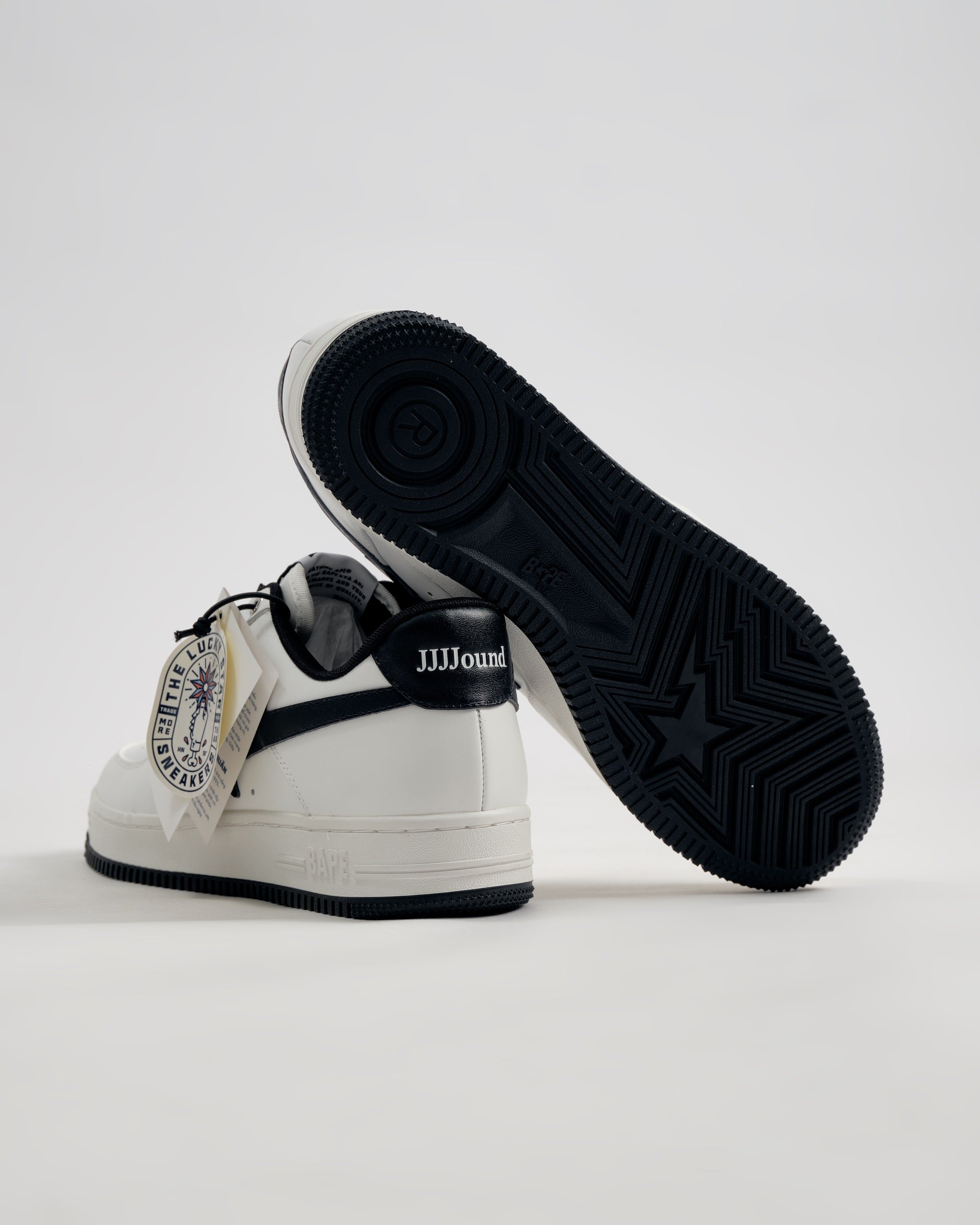 A Bathing Ape Bape Sta JJJJound-White Navy