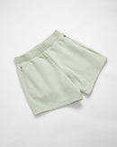 ADIDAS BASKETBALL SHORTS-HALO GREEN