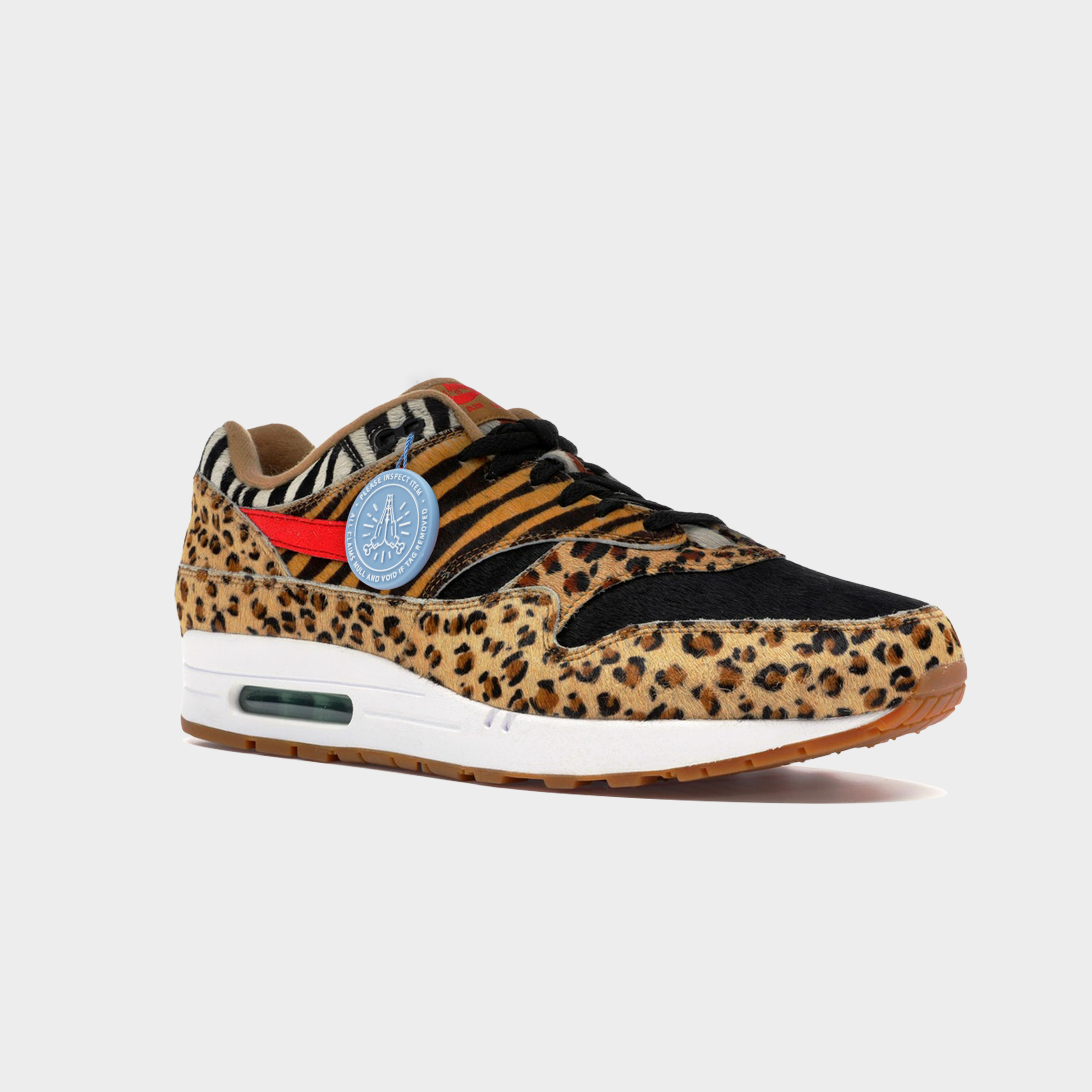 Air Max 1 Atmos Animal Pack 2.0 (2018 All Black Box)