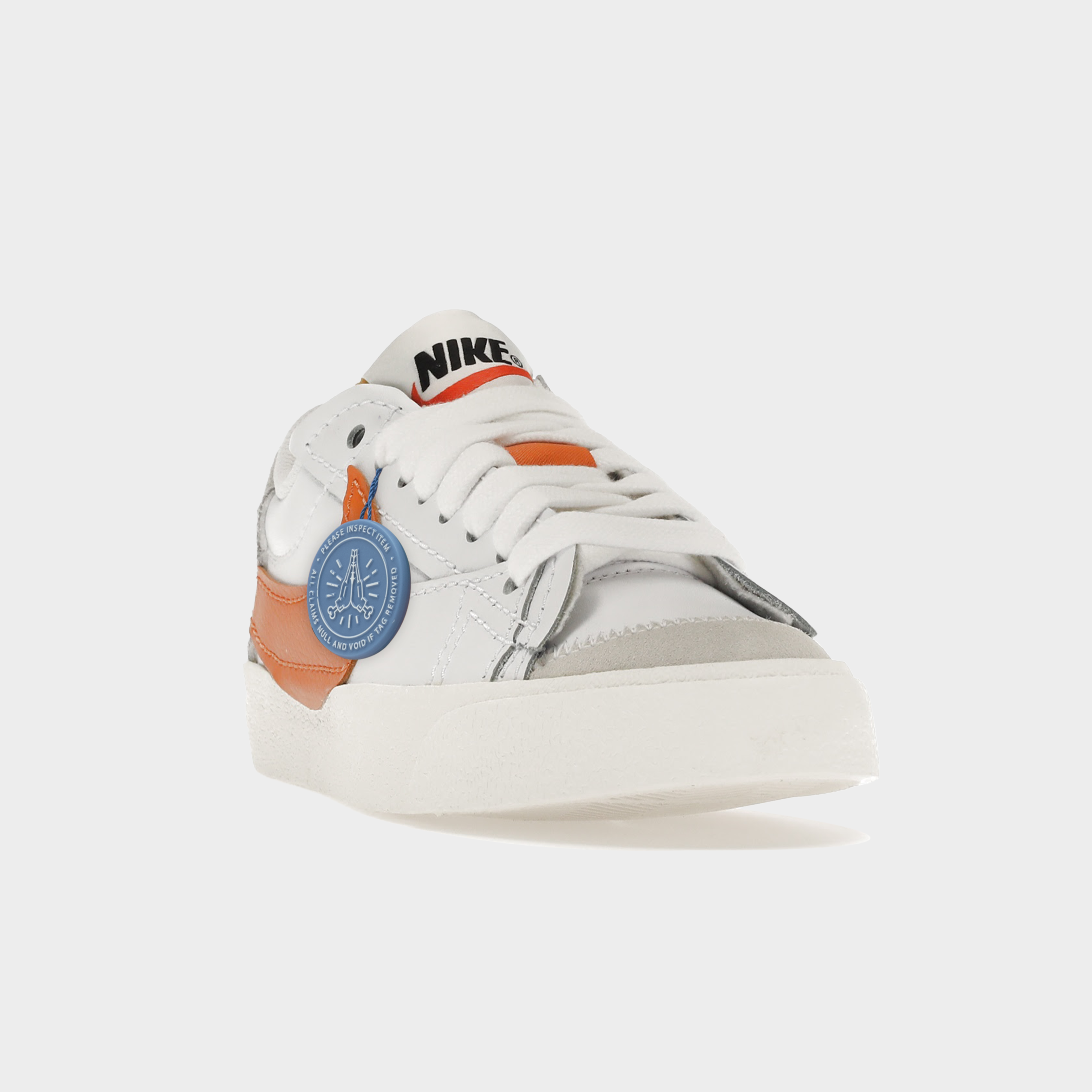 Nike Blazer Low 77 Jumbo White Alpha Orange Sail